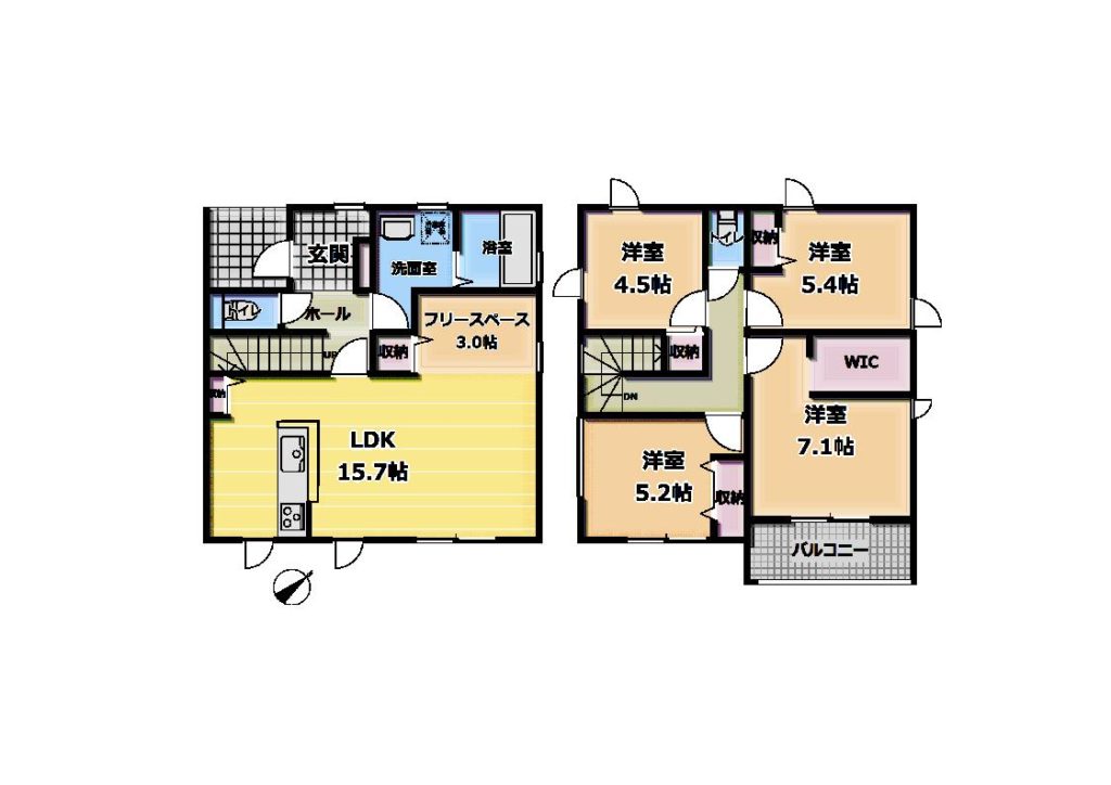 岬町4①号棟方位有